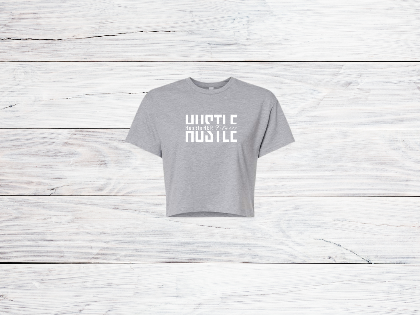 Hustle Cropped Tee
