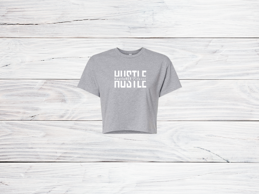 Hustle Cropped Tee