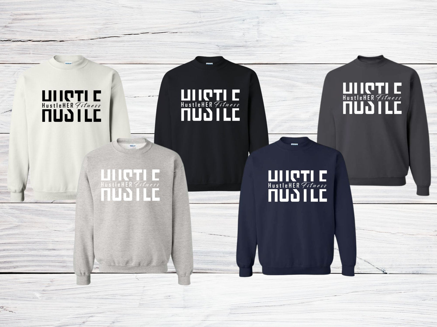 Essential Hustle Crew Sweatshirt